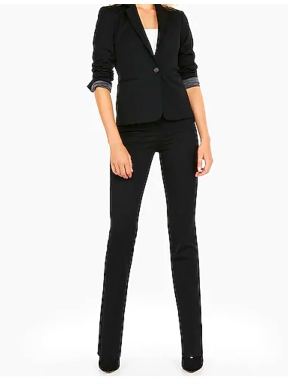 Express Columnist Barely Boot Trousers